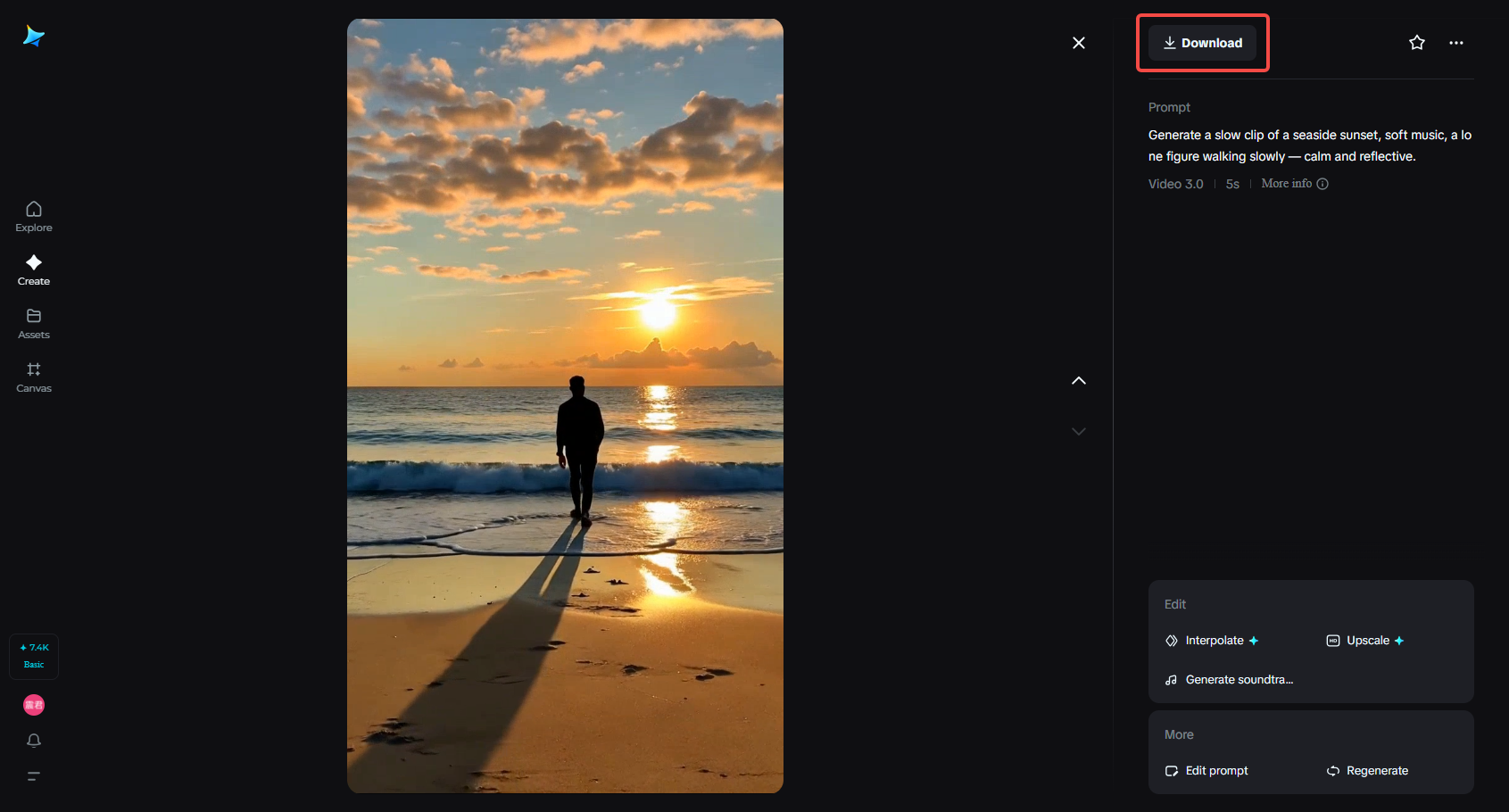 Dreamina with human emotions