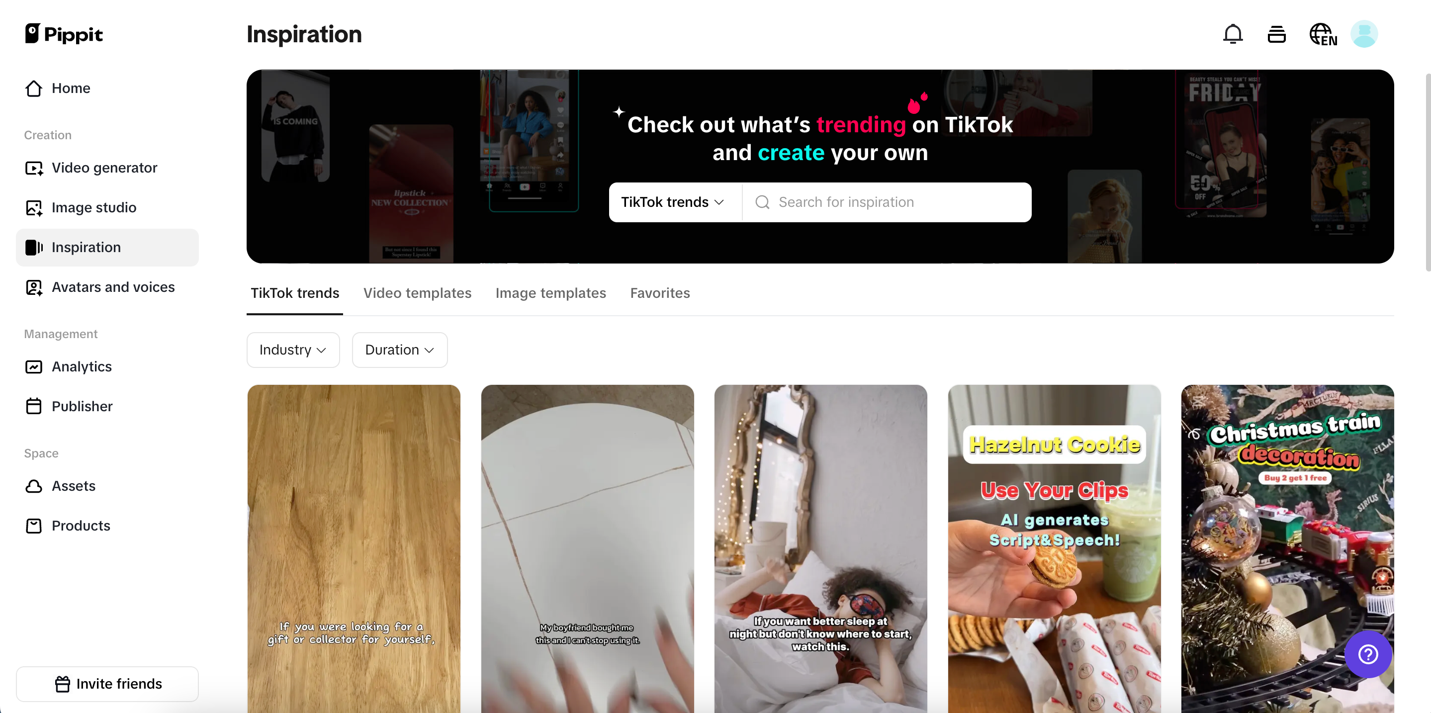 Customizable templates