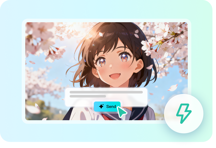 星野AIエンジンによる即時アニメアート