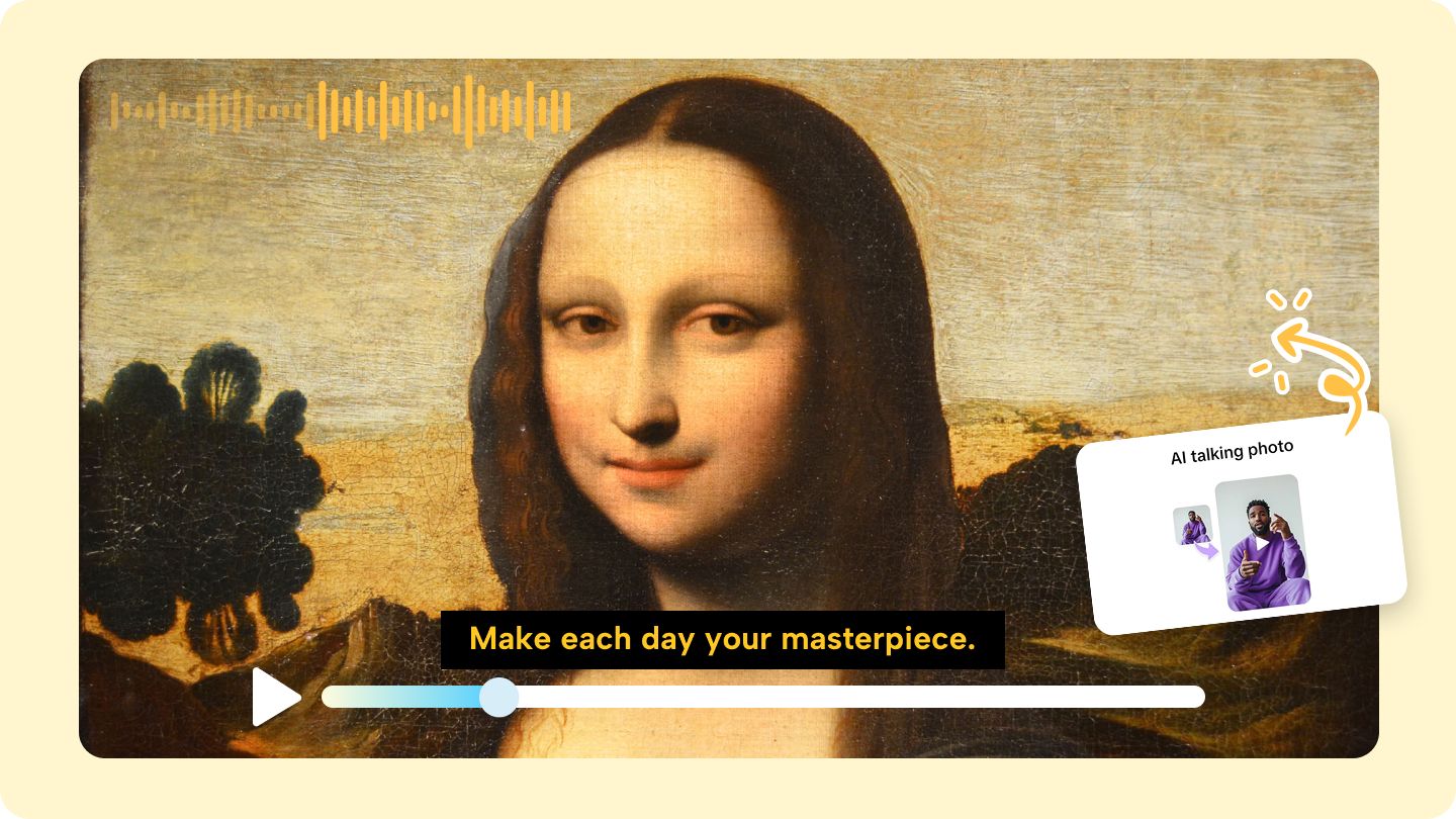 animated mona lisa