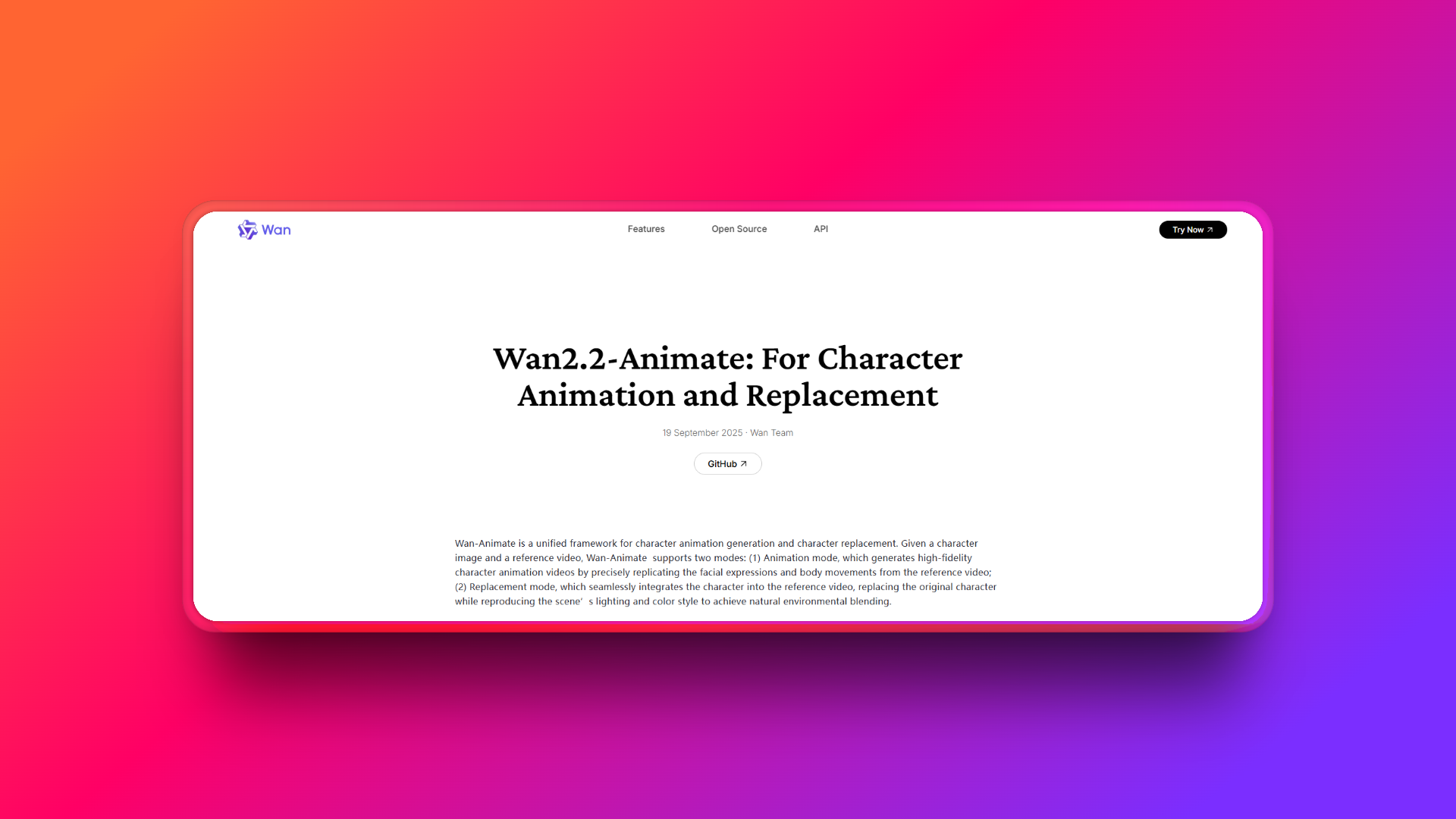 Introduktion till Wan2.2