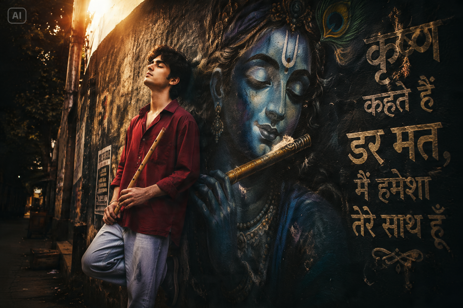 Krishna AI Photo Editing Prompt