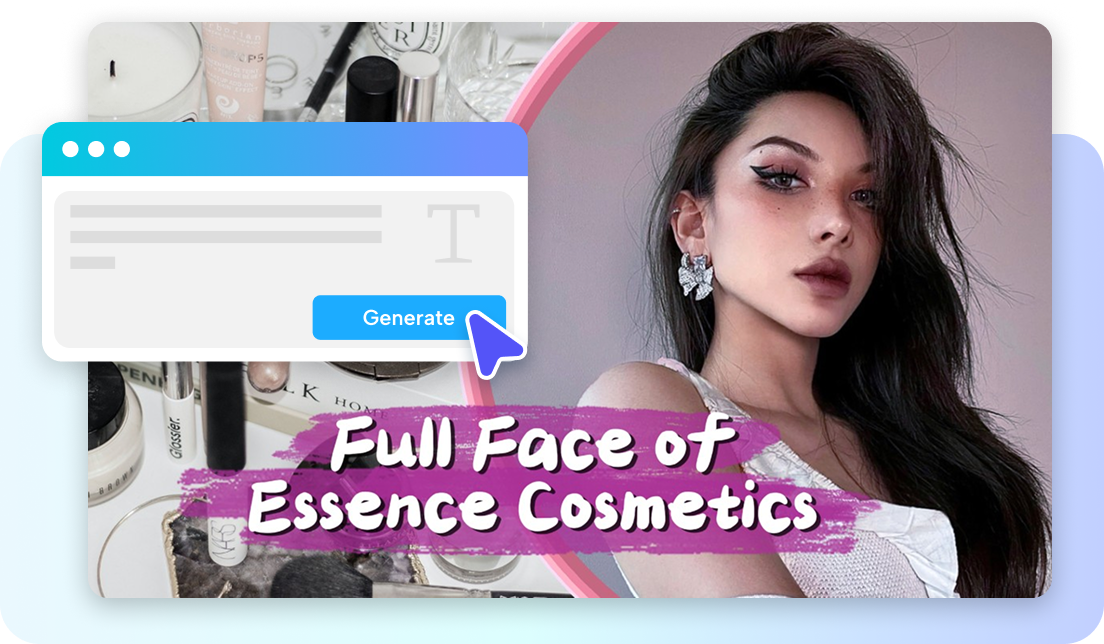 Different video types in Pippit