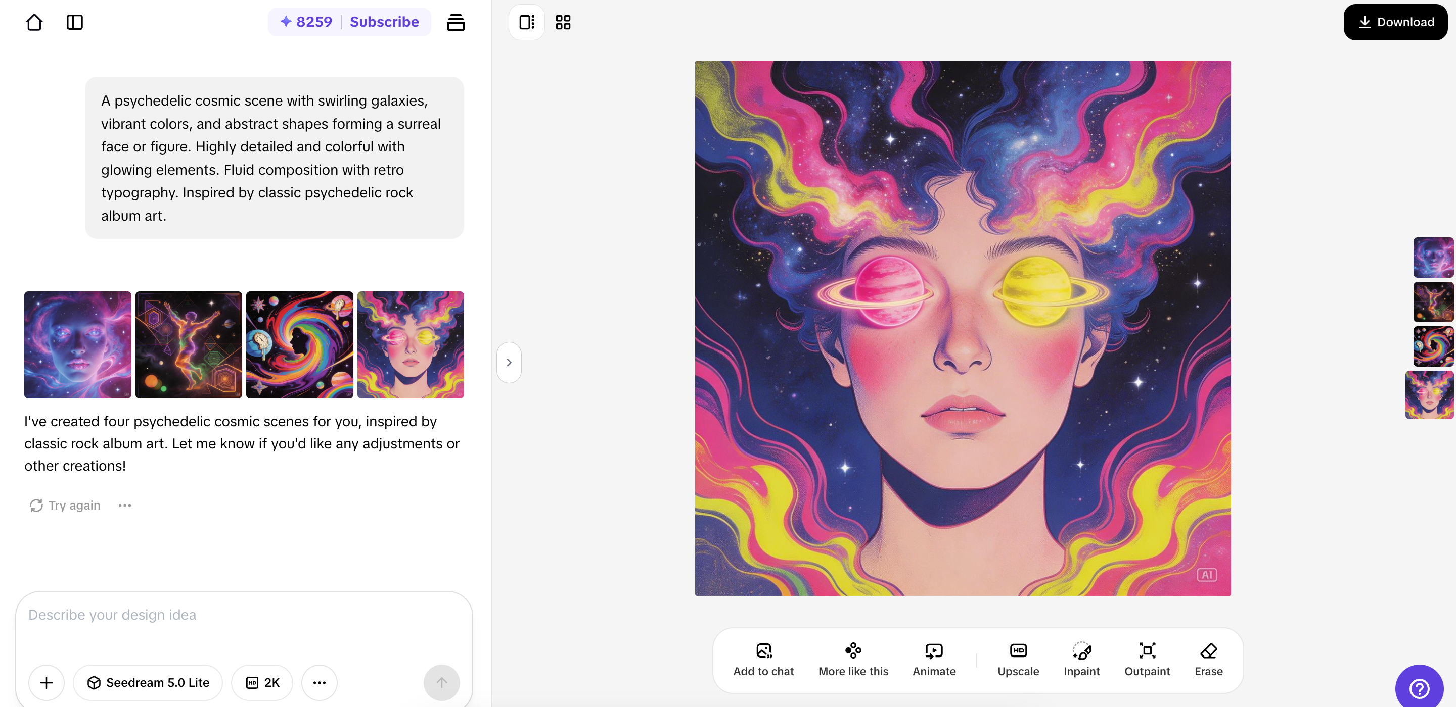 Exportar y descargar