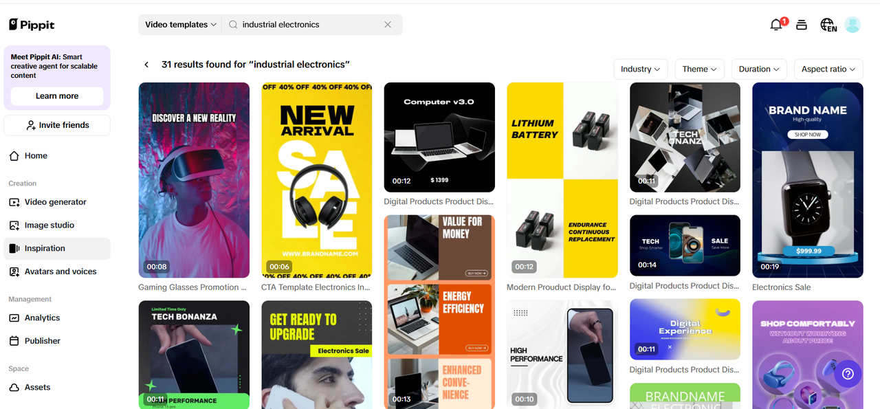 Customizable templates