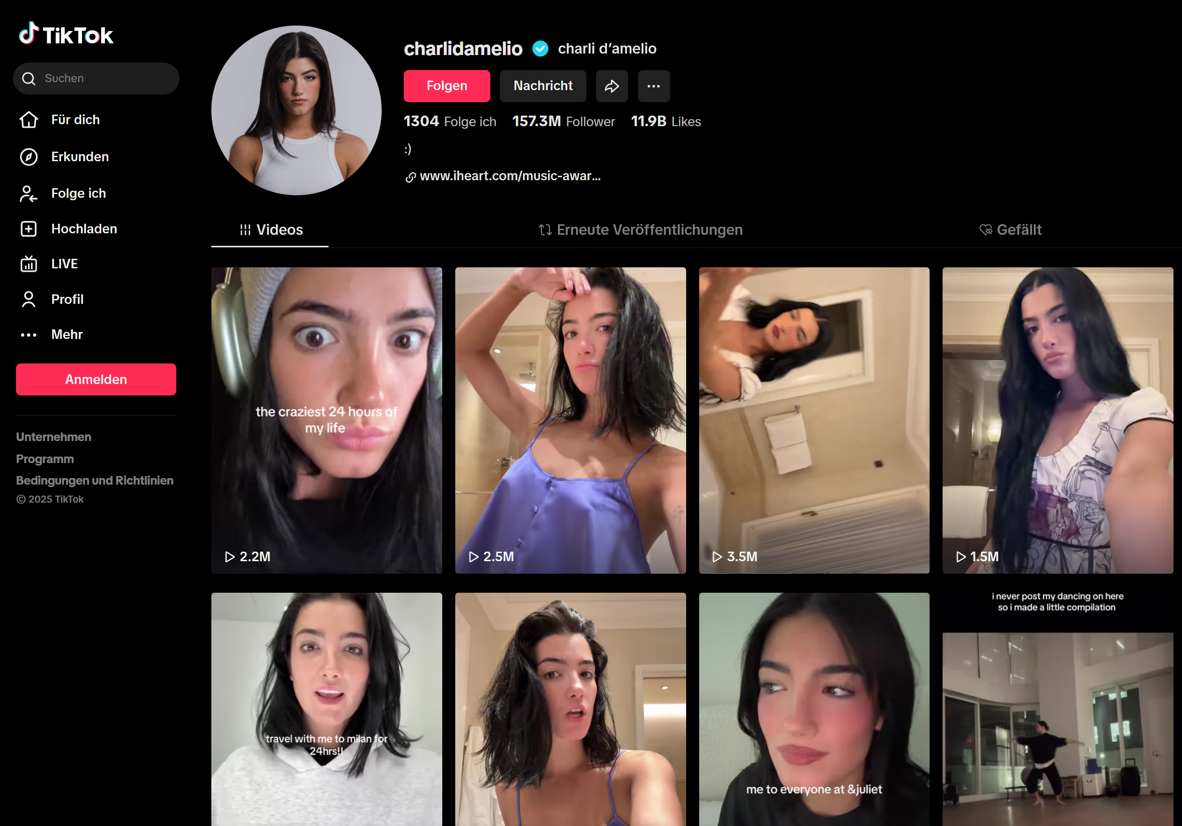Топ-5 создателей тренда TikTok: Чарли Д 'Амелио