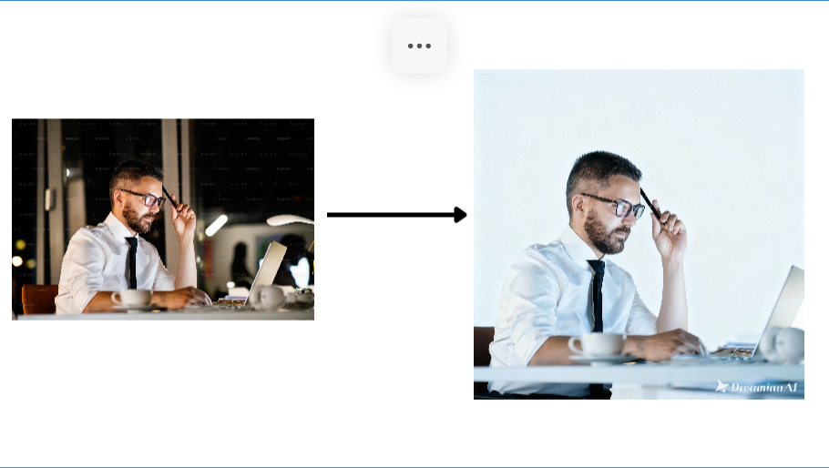 AI-driven inpainting