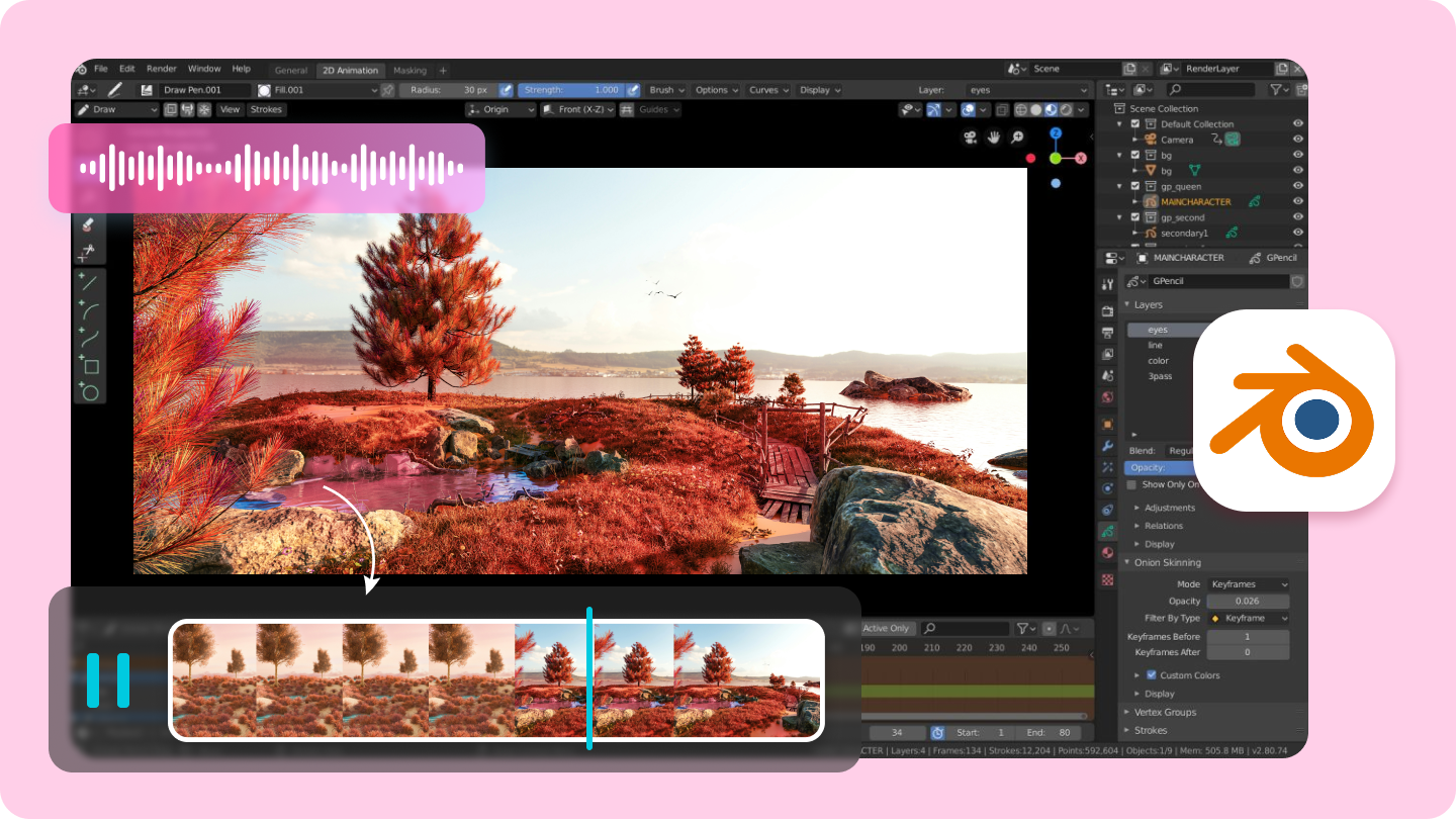 blender bilang isang editor ng video