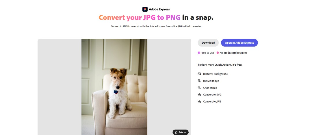 JPEG ng file converter sa PNG