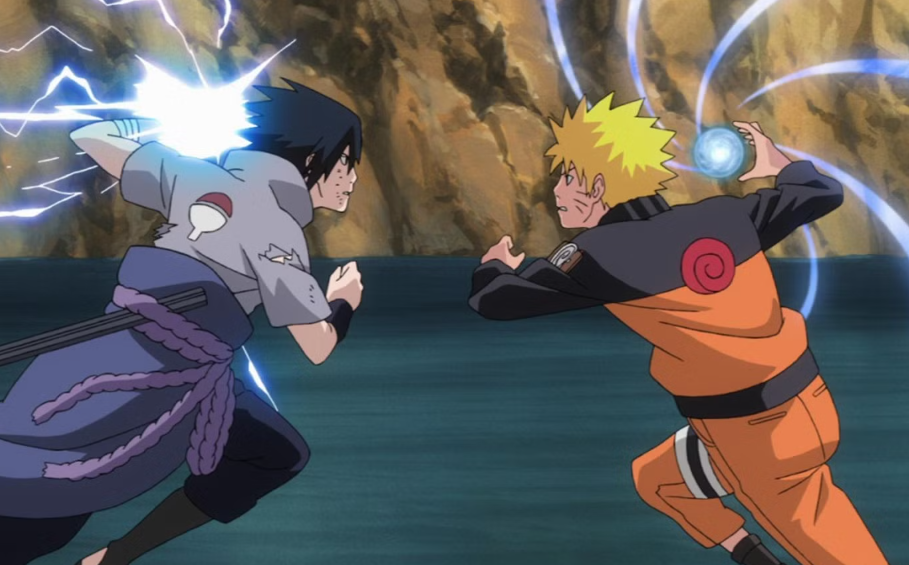 Bataille finale Naruto VS Sasuke - Naruto Shippuden