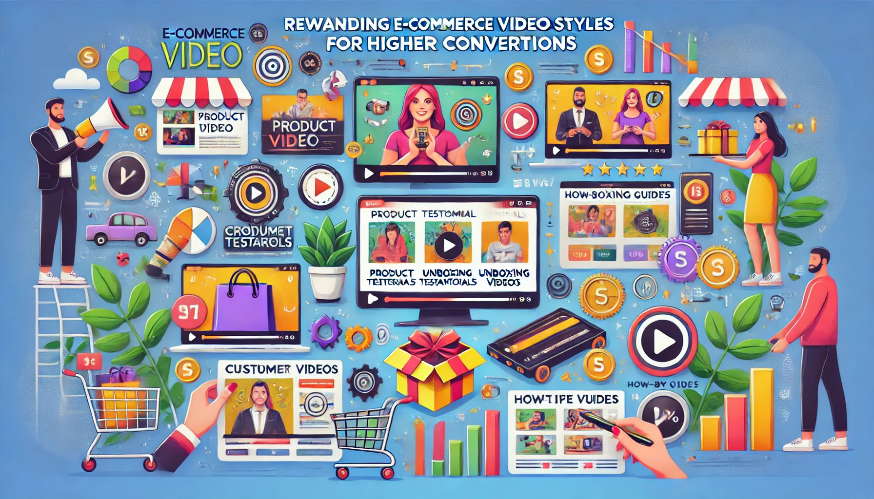 Rewarding e-commerce video styles