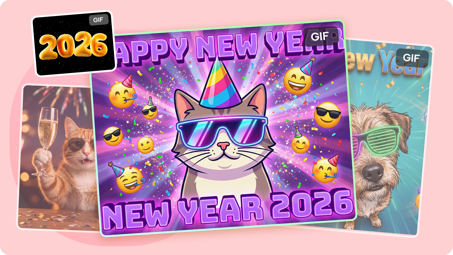 How To Design Animated Happy New Year GIFs: 3 Easy Methods