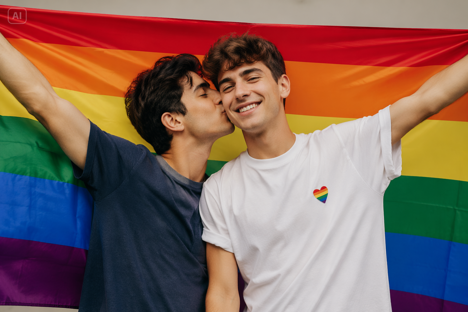 pride month ai photo