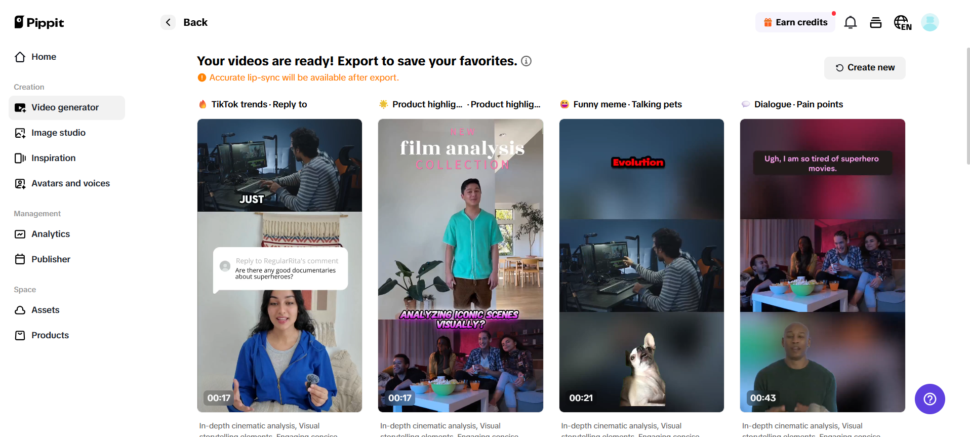 Escolha seu vídeo ensaio