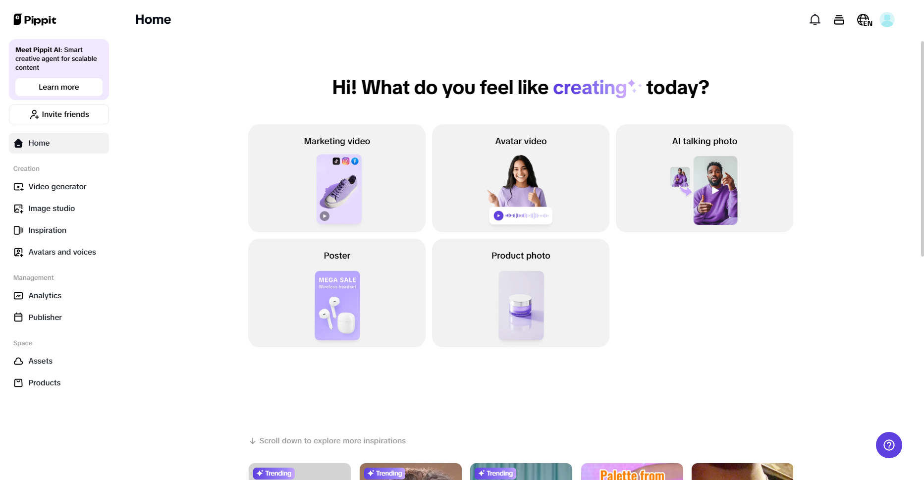 Pippit Instagram story resizer