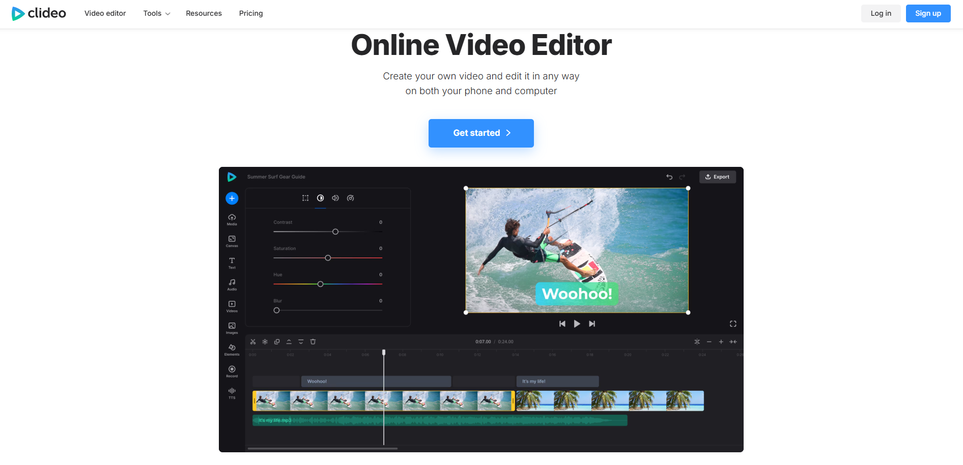 Clideo-Video-Editor