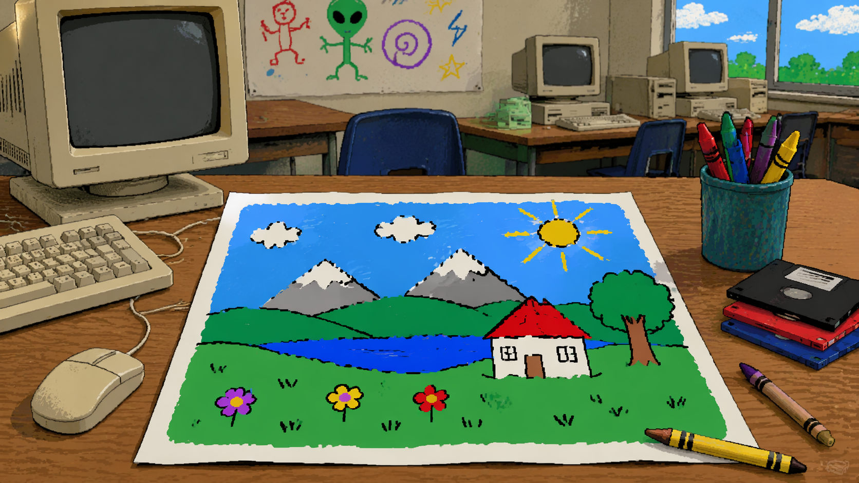 Dreamina ChatGPT MS Paint prompts 16:9 hero image