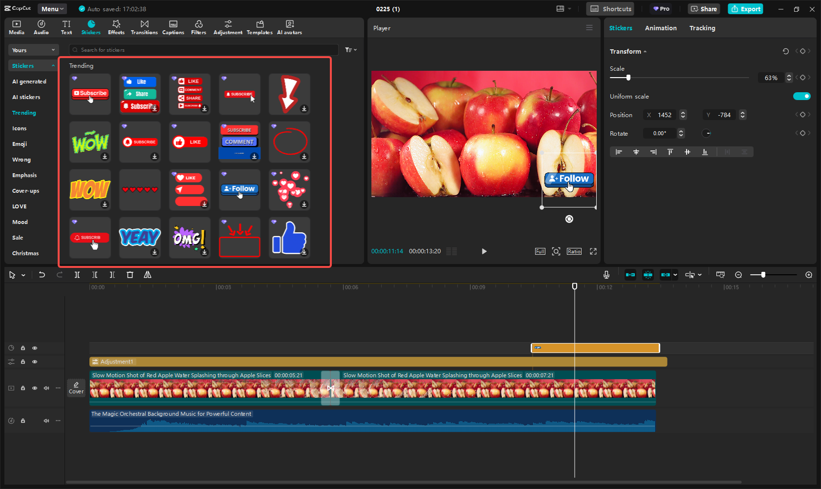 Добавить CTA к видео
