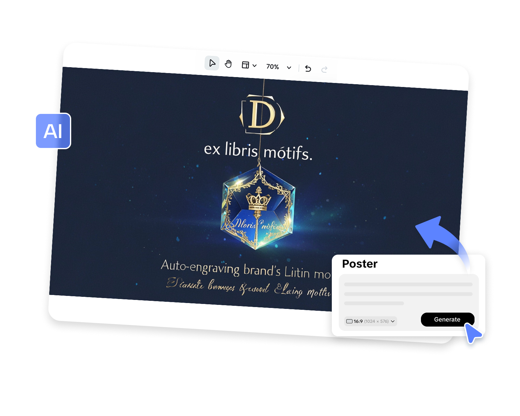 дизайн логотипов класса люкс