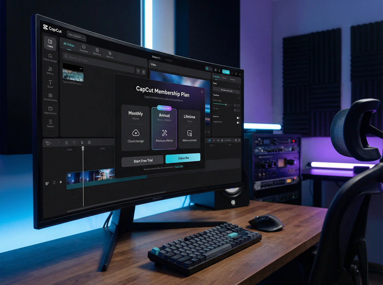 membership plan on CapCut