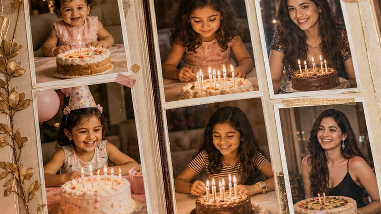 Birthday Photo Album Maker prompt result 1