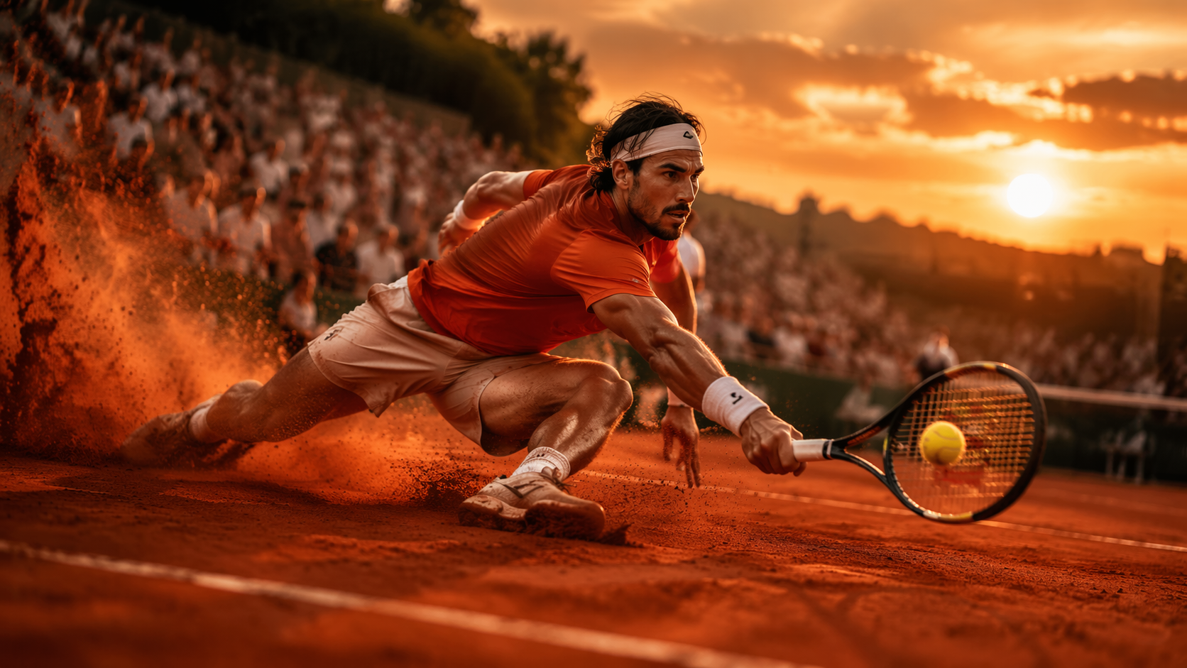 Dreamina tennis AI prompts prompt example 4: Neon Night Tennis Match