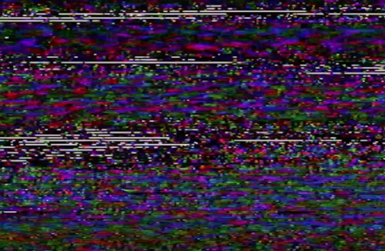 The most commonly used types of film overlays: VHS glitch