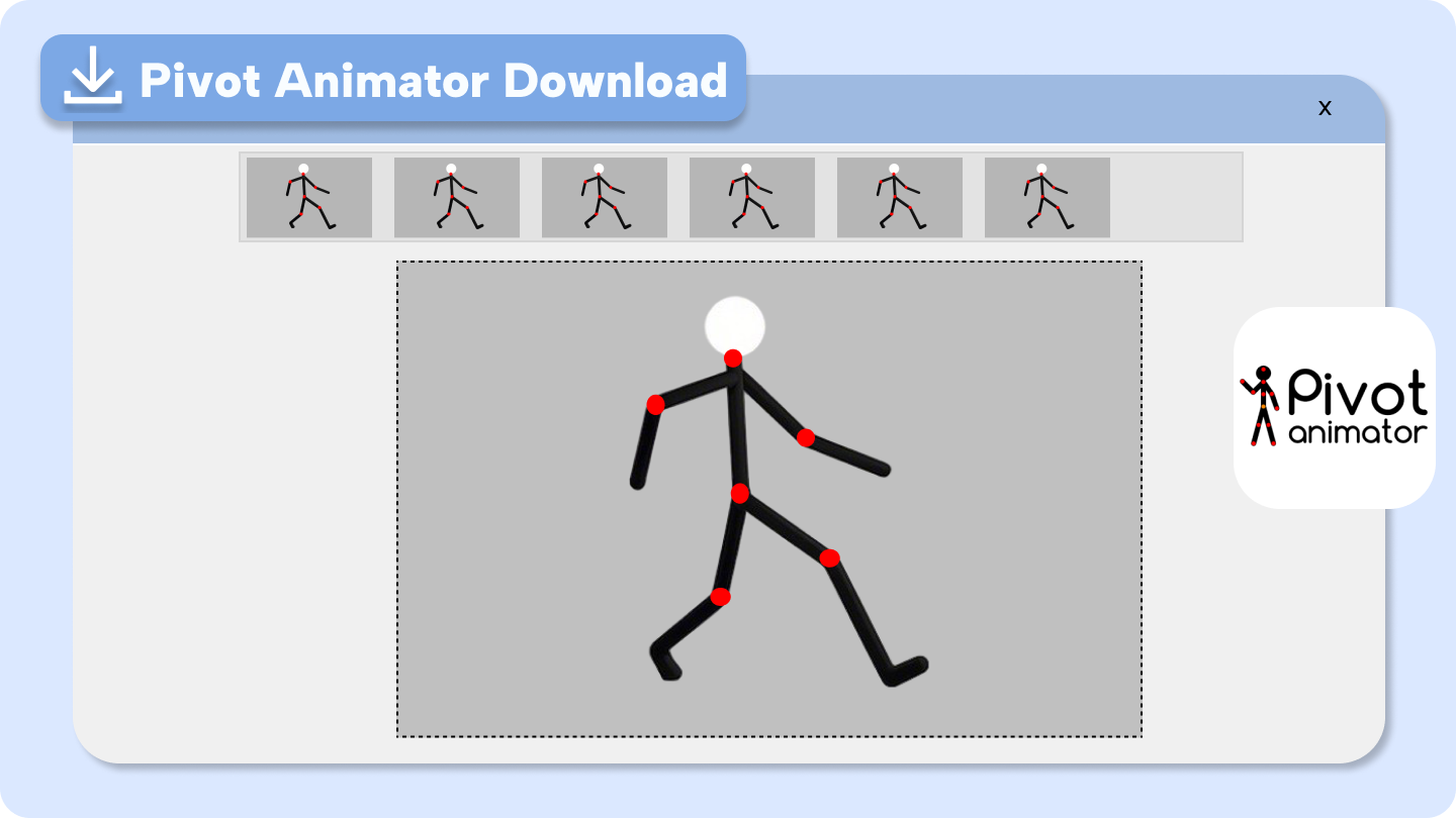 pivot stickfigure animator download