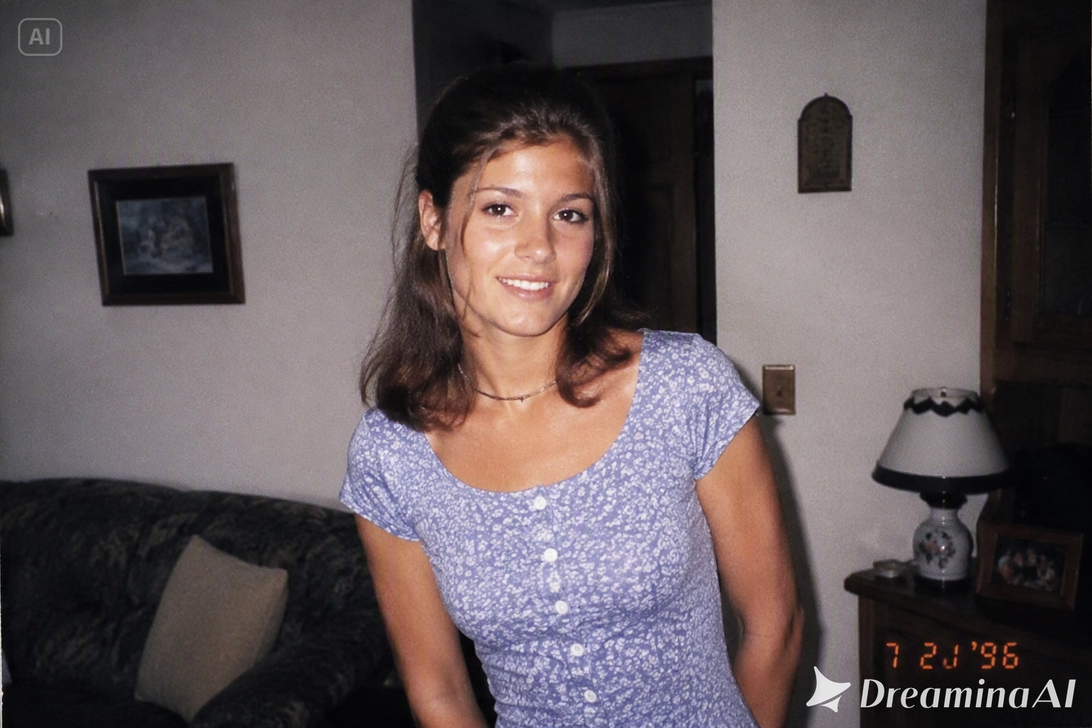 1980s Studio Portrait Prompt