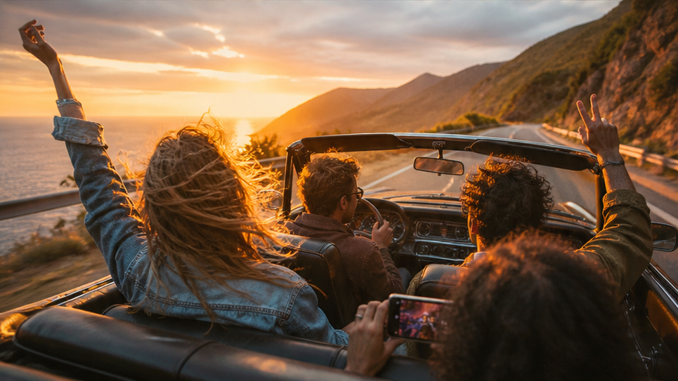 What A Vibe Video Dreamy sunset drive