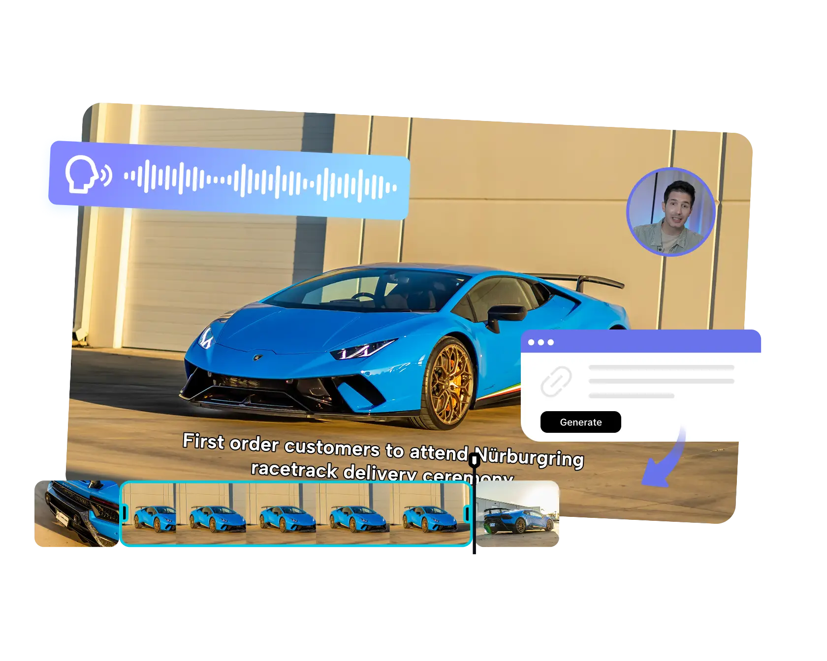 Create Car Model Ads Online for Free