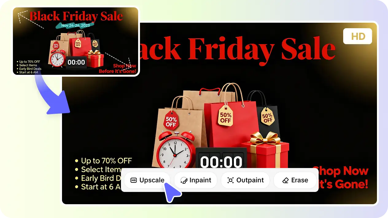 Advanced editing features