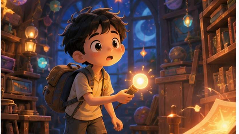 Cartoon Story Scene