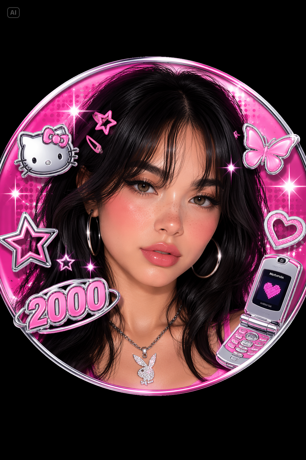 discord pfp ai photo  background