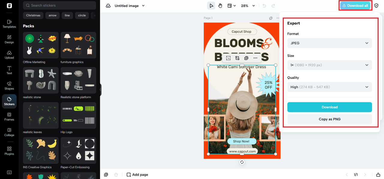 Завантажте зображення, яке привертає увагу.