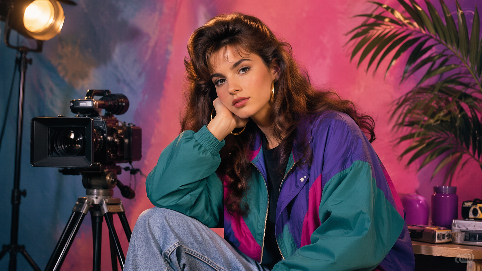 AI Cyberpunk Portrait high-quality Pippit AI visual for block 4 item 1