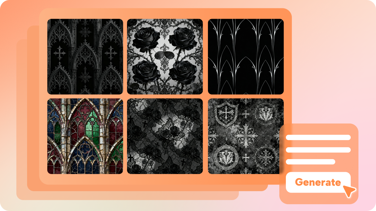 transform words into mysterious gothic designs