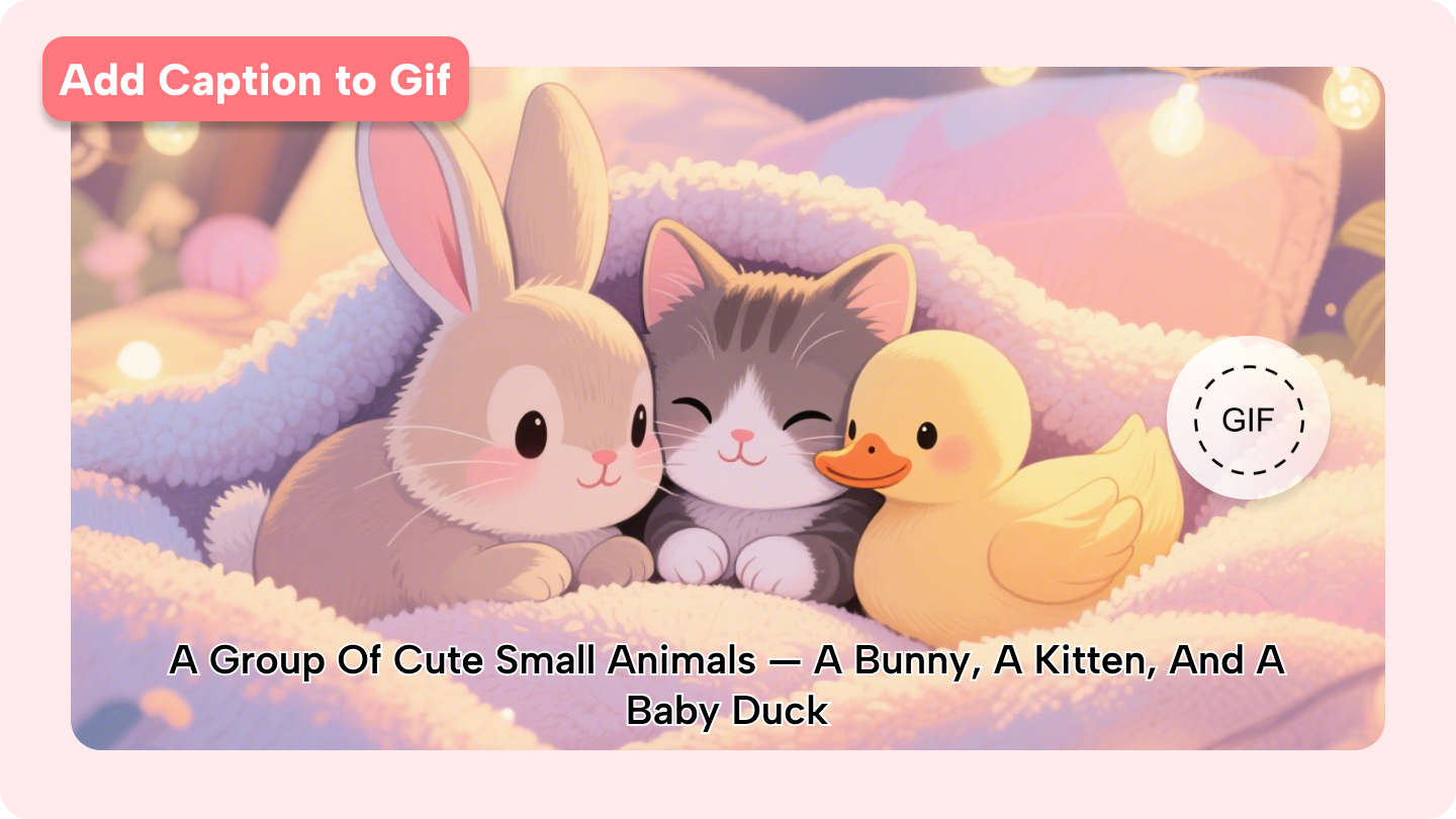 Ajouter une légende au GIF