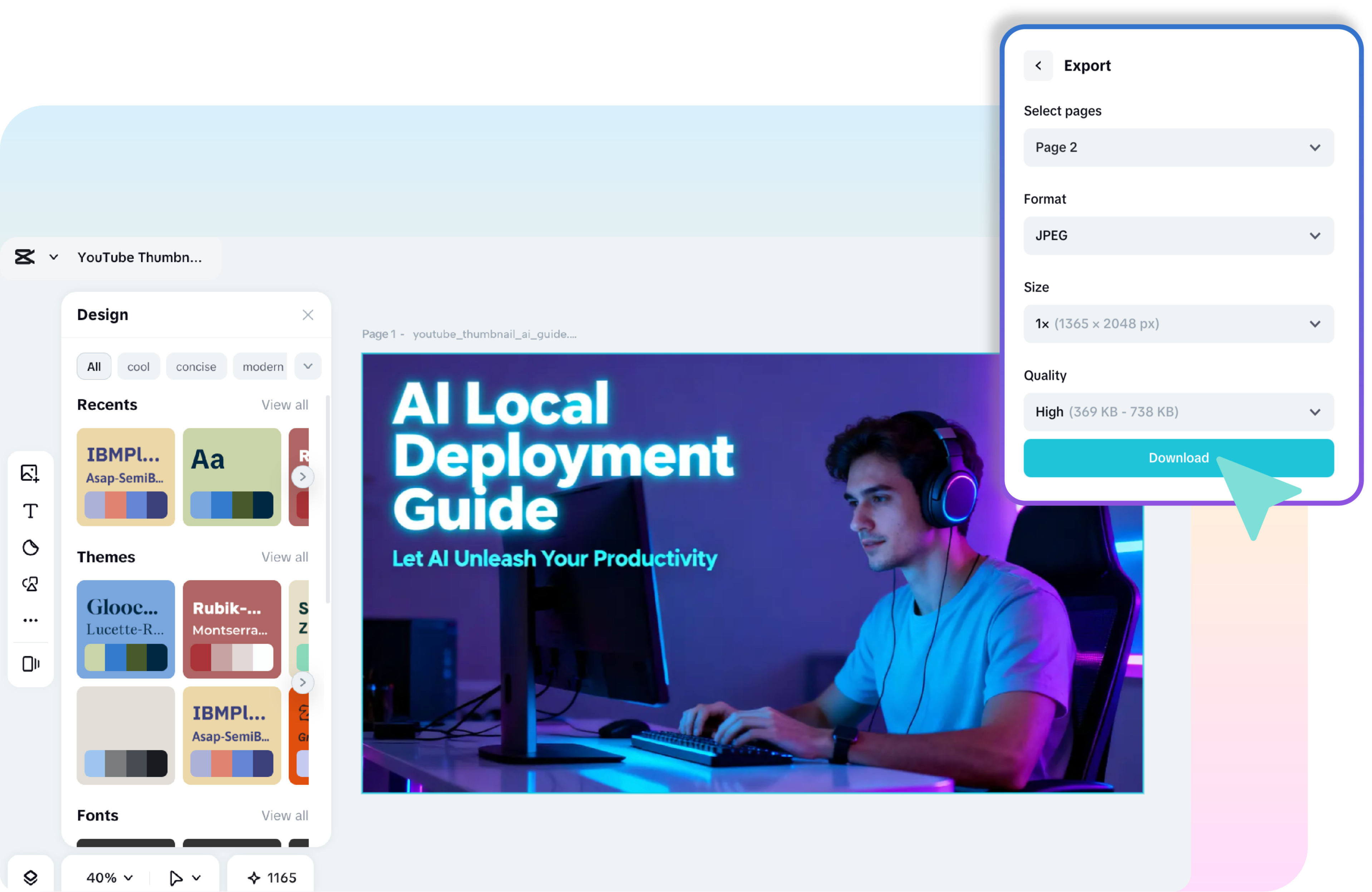 Enter Prompt or Upload a Photo