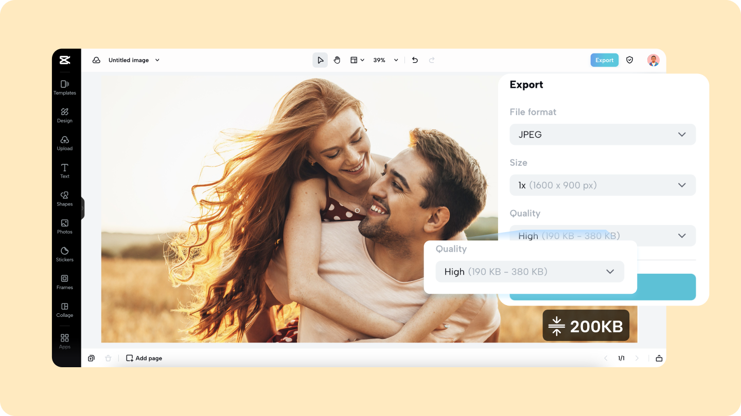 compress jpg 200kb online