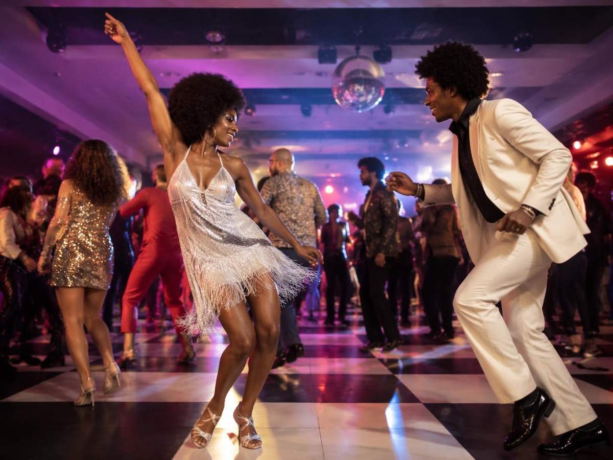 AI disco dance generator prompt cover 3 in 4:3