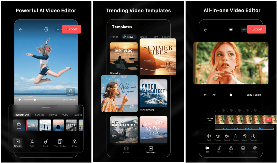 LightCut - a popular autocut video app for mobile users