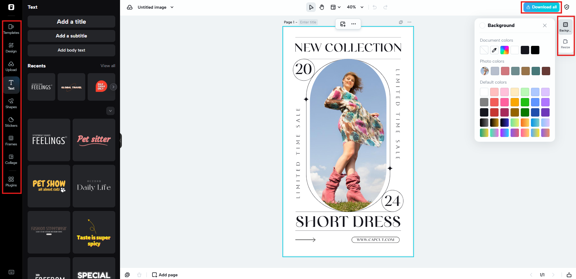 Advanced image editing