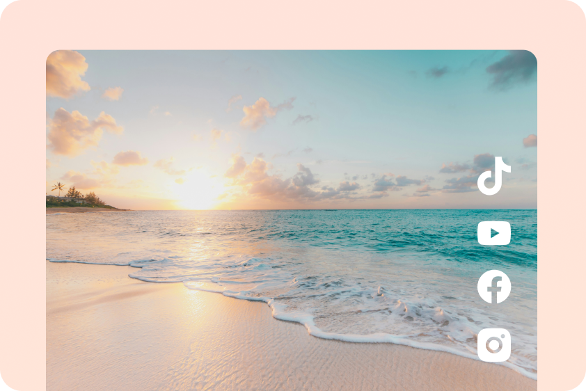 social media content ai video