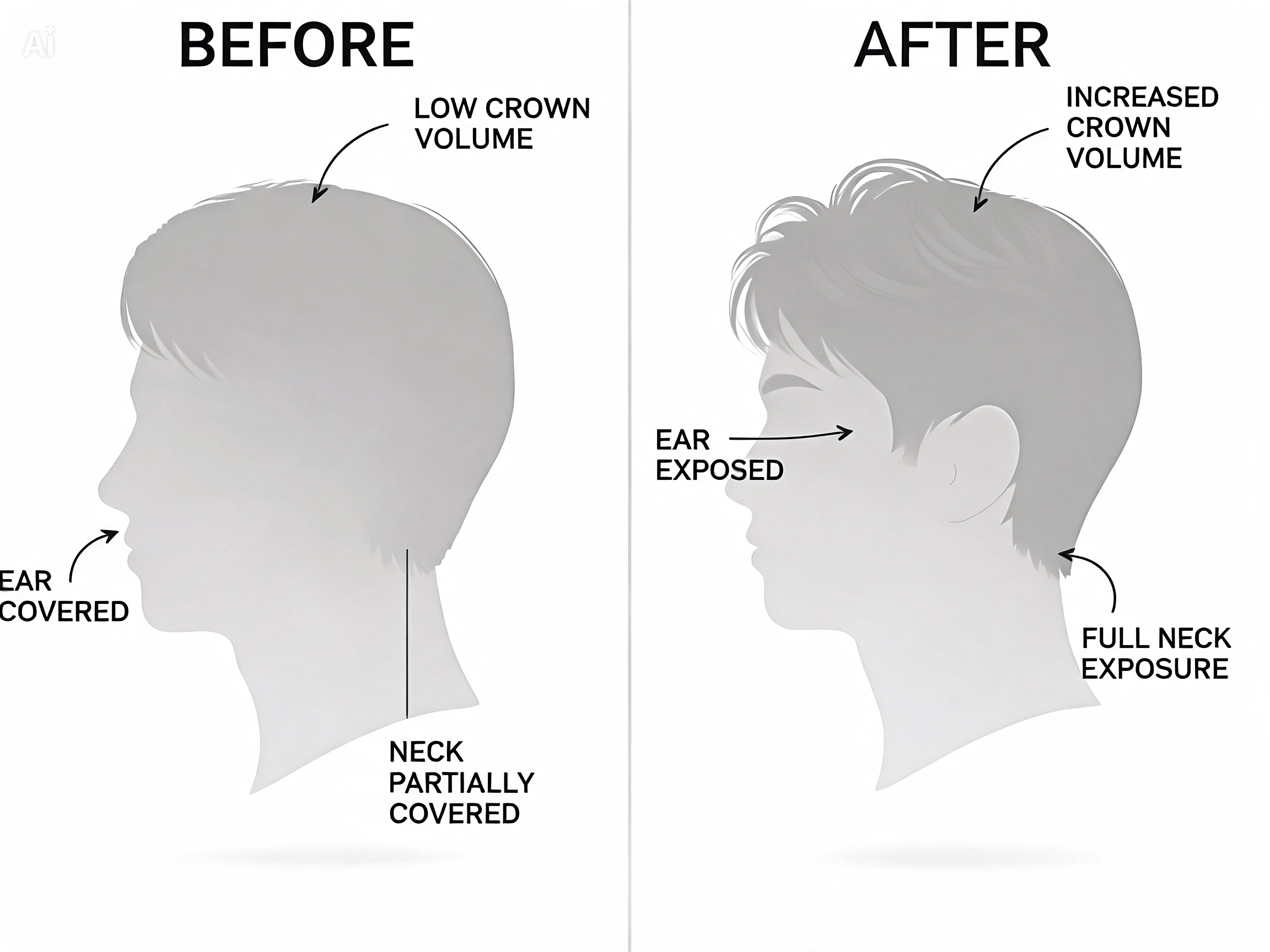 Review subtle shape shifts