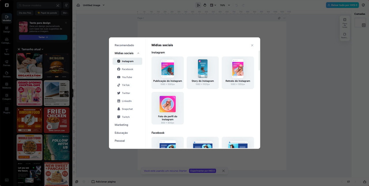 Redimensionar imagem online