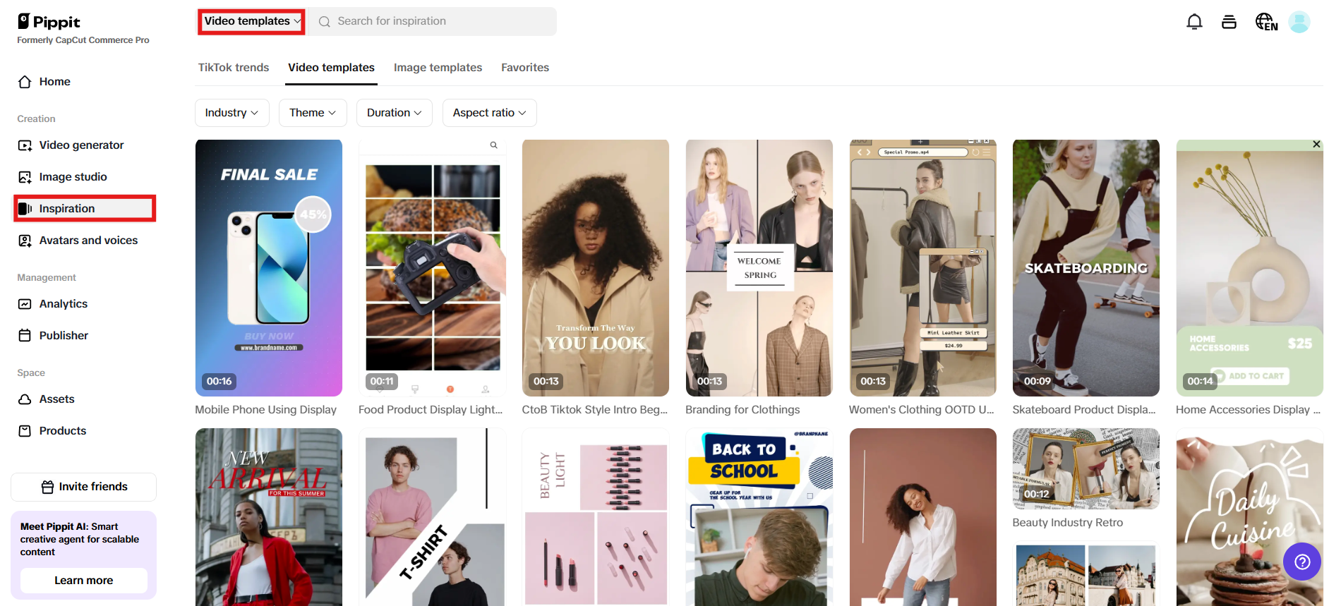 Pumili ng isang template