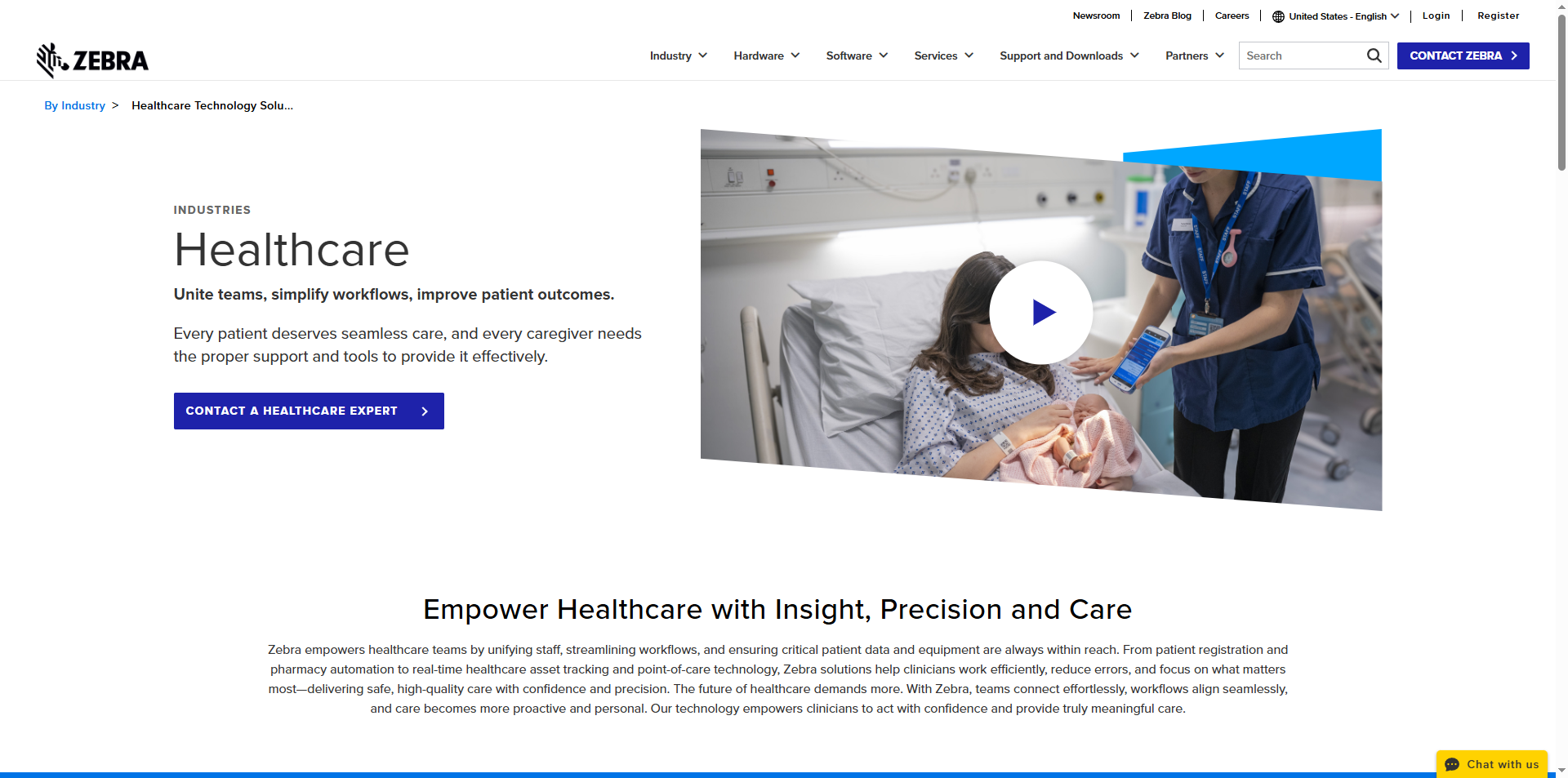 Zebra Medical Vision käyttöliittymä