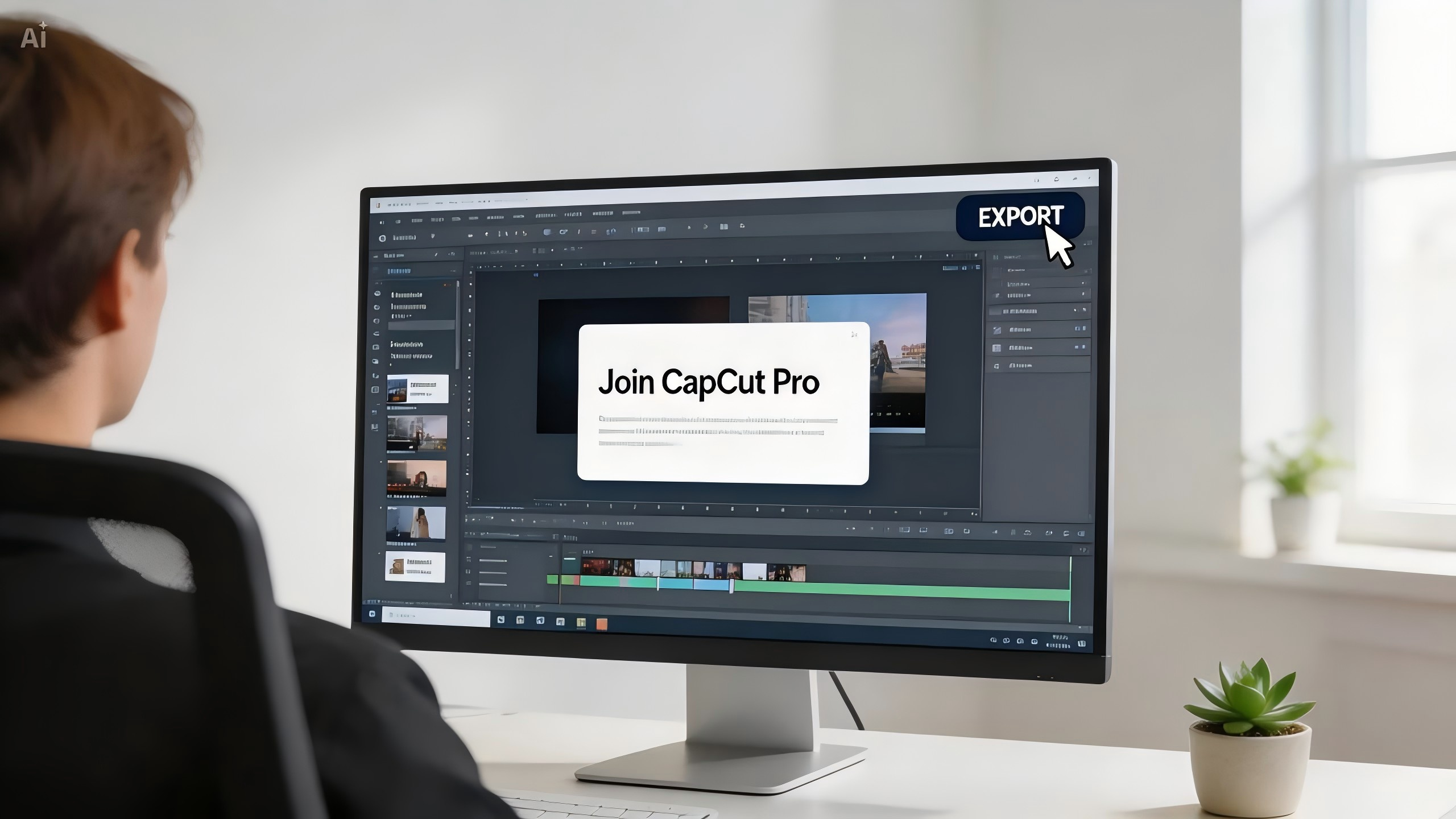 prompted to join CapCut Pro
