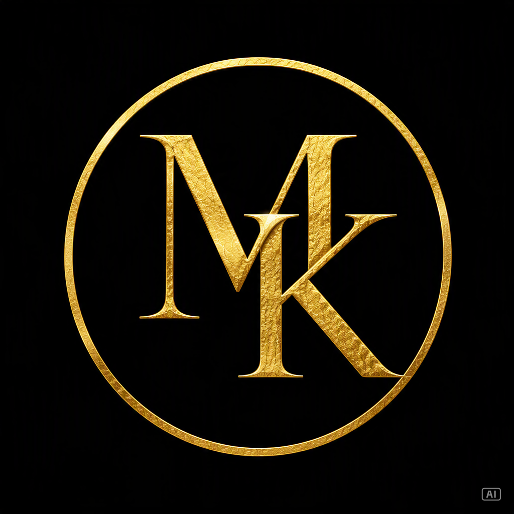 Circle logo monogram image generated by Pippit